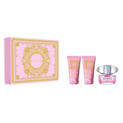 Versace Bright Crystal Eau De Toilette 50 ml + Shower Gel + Body Lotion Cofanetto