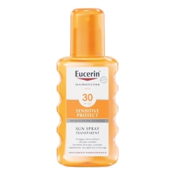 Eucerin Sun Spray Transparent SPF30 Lozione Solare Spray Leggera Per Il Corpo 200 ml