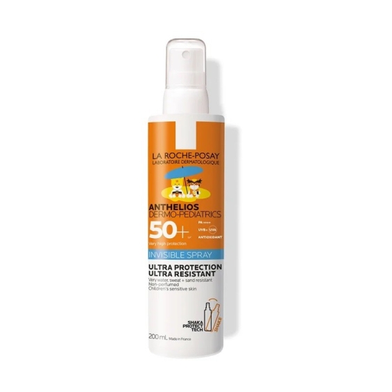 La Roche-Posay Anthelios Dermo-Pediatrics SPF50+ Spray Solare Invisibile Bimbi 200 ml