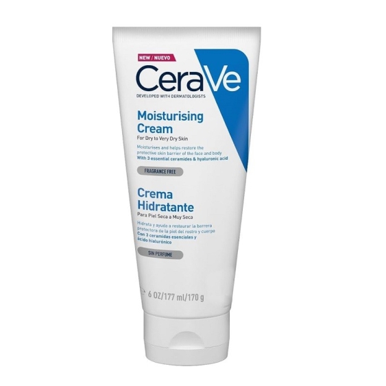 CeraVe Crema Idratante Viso E Corpo Per Pelli Da Secche A Molto Secche 177 ml