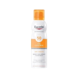 Eucerin Oil Control Dry Touch Body Sun Spray SPF50 Spray Solare Corpo Trasparente 100 ml