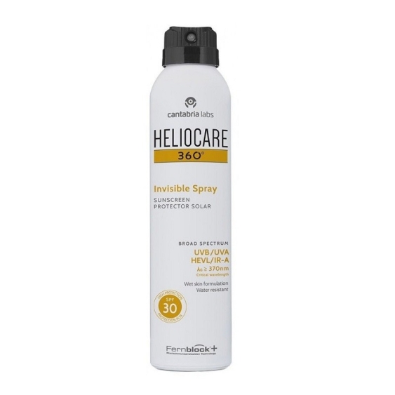 Difa Cooper Heliocare 360 Invisible Spray SPF30 Protezione Solare Corpo 200 ml