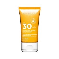 Clarins Jeunesse Haute Protection SPF30 Crema Solare Viso Anti Rughe E Macchie 50 ml