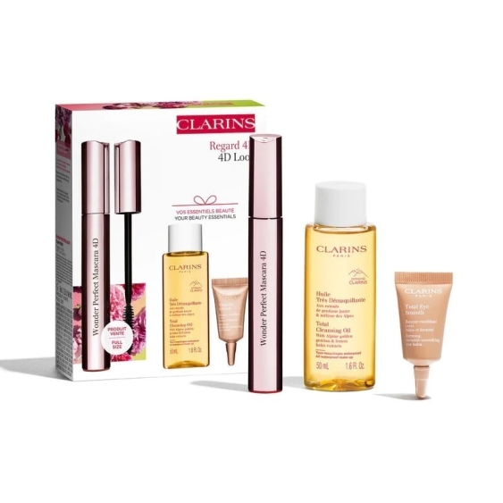 Clarins Wonder Perfect Mascara 4D Cofanetto