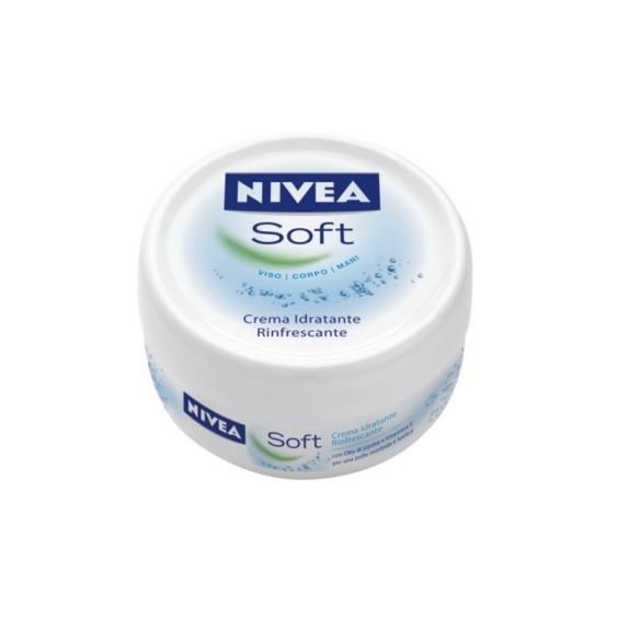 Nivea Soft Crema Idratante Rinfrescante Corpo Viso E Mani 200 ml