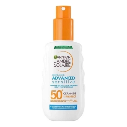 Garnier Ambre Solaire Advanced Sensitive SPF50+ Spray Protettivo Ipoallergenico 150 ml