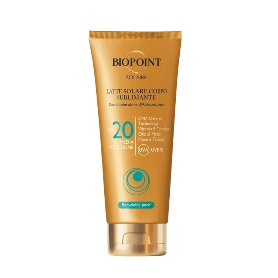 Biopoint Solaire Latte Solare Corpo SPF 20 200ML