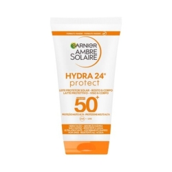 Garnier Ambre Solaire Hydra 24H Protect SPF50+ Latte Protettivo Formato Viaggio 50 ml