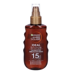 Garnier Ambre Solaire Ideal Bronze SPF15 Olio Protettivo Abbronzatura Intensa 150 ml