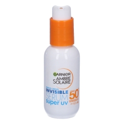 Garnier Ambre Solaire Invisible Serum Super UV SPF50+ Siero Protettivo Viso 30 ml