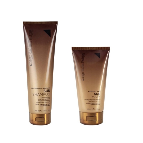 Diego Dalla Palma Sun Travel Hair Set - Cofanetto Sun Shampoo + Sun Mask