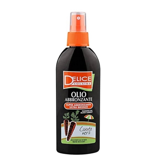 Delice Olio Abbronzante Spray Alla Carota Nera 150 ml