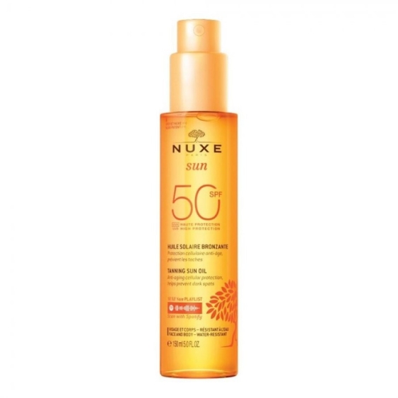 Nuxe Sun Olio Solare Viso E Corpo SPF50 150 ml