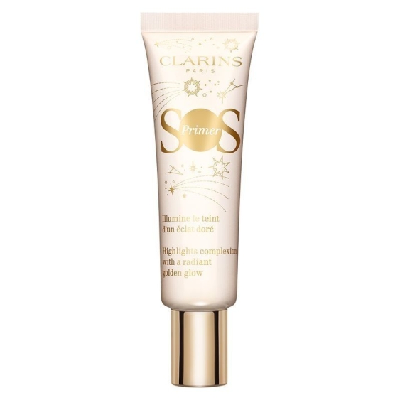 Clarins SOS Primer Gold Glow - Illumina Con Riflessi Oro-Rosa