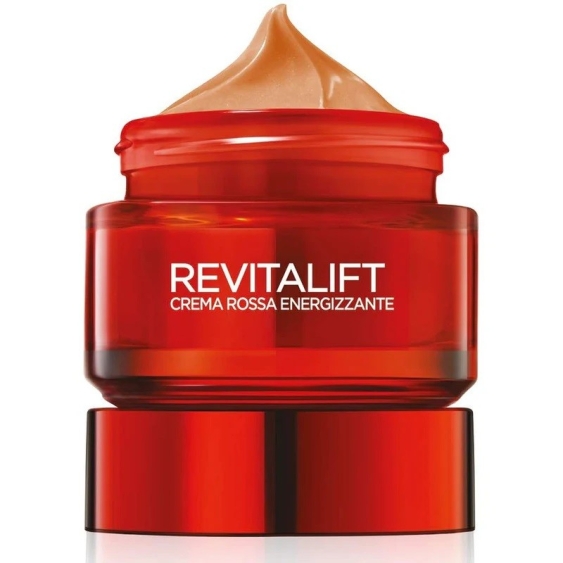 L'Oreal Paris Revitalift Crema Rossa Energizzante Rossa 50 ml