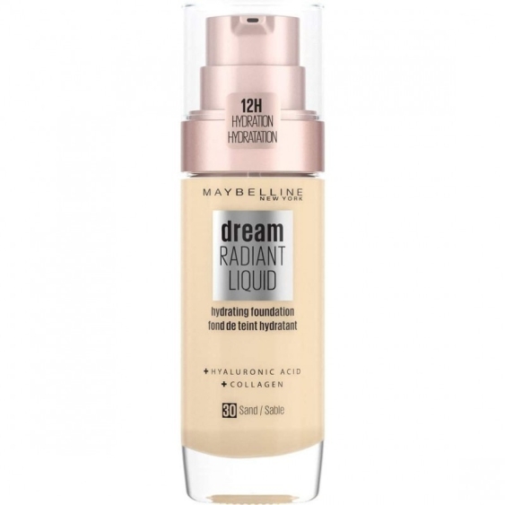 Maybelline Dream Radiant Liquid Fondotinta Idratante - 30 Sand