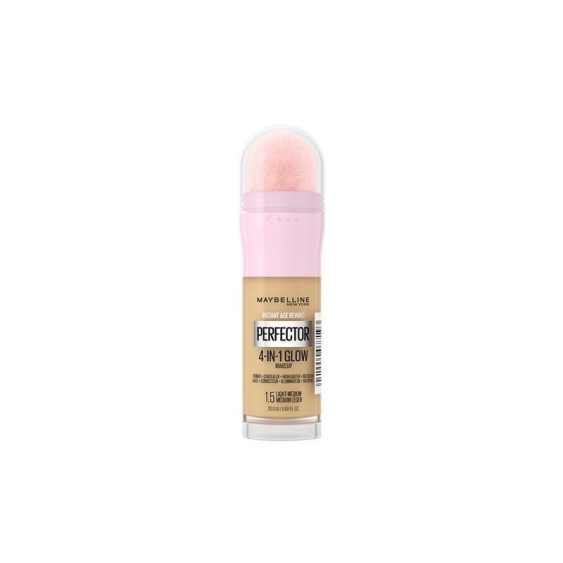 Maybelline Instant Perfector 4-In-1 Glow Makeup Fondotinta Multi-Uso - 1.5 Light Medium