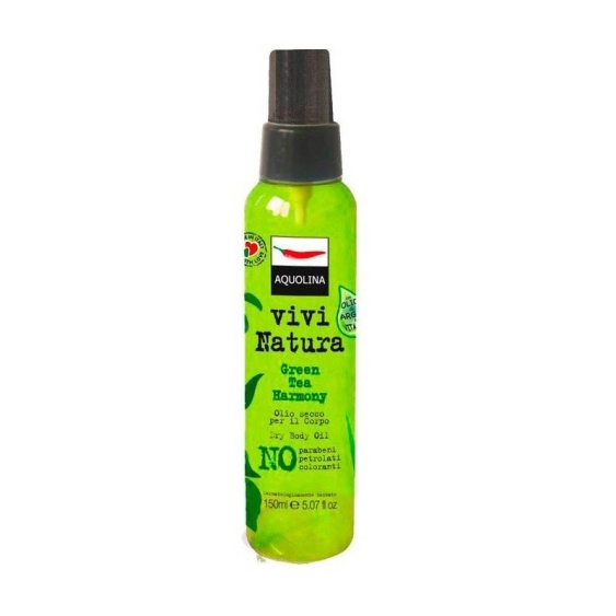 Aquolina Vivi Natura Green Tea Harmony Olio Secco Per Il Corpo 150 ml