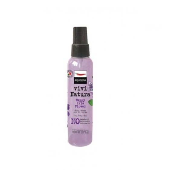 Aquolina Vivi Natura Happy Iris Flower Olio Secco Per Il Corpo 150 ml