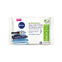 Nivea Salviettine Struccanti Biodegradabili - Pelli Normali E Miste - 25 pz