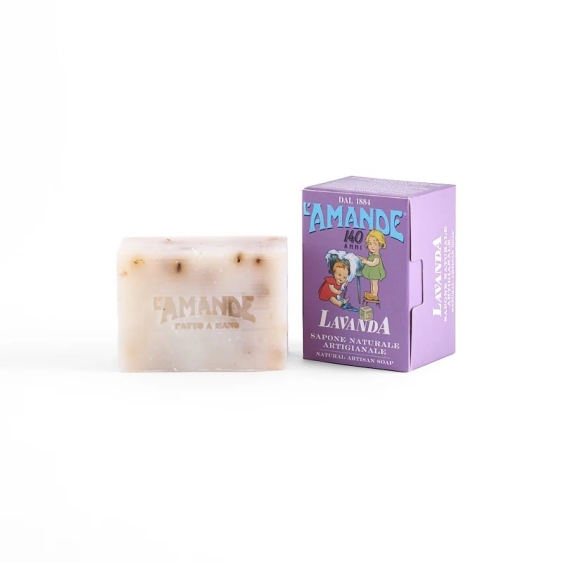 L'Amande Sapone Naturale Artigianale Lavanda 150 gr
