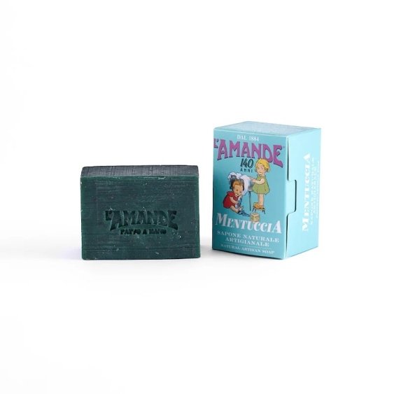 L'Amande Sapone Naturale Artigianale Mentuccia 150 gr