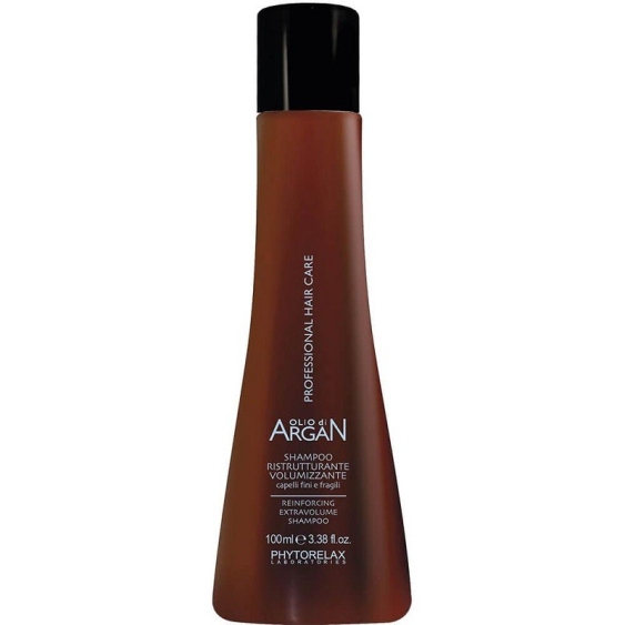 Phytorelax Olio di Argan Shampoo Ristrutturante Travel Size 100 ml