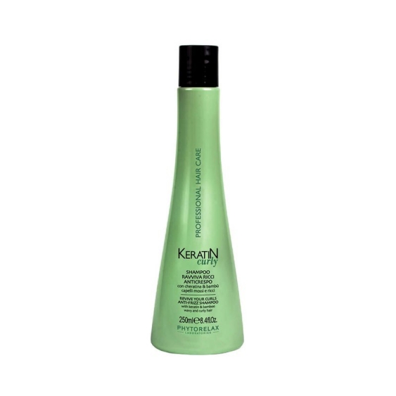 Phytorelax Keratin Curly Shampoo Ravvivaricci Anticrespo 250 ml