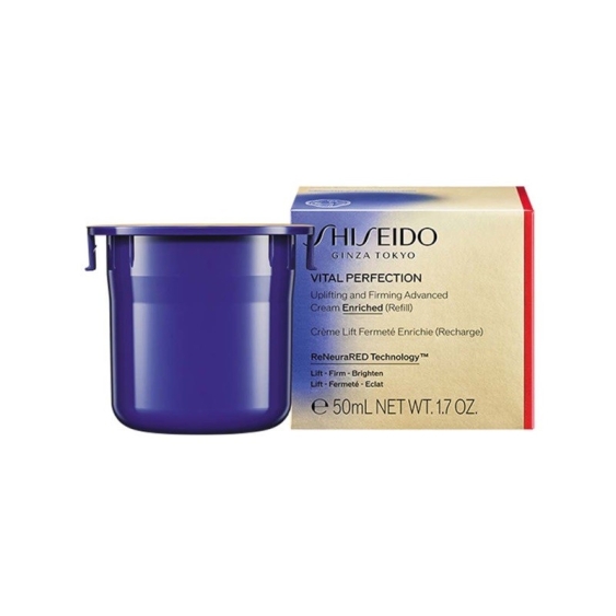 Shiseido Vital Perfection Uplifting and Firming Advanced Cream Enriched Ricarica 50 ml
