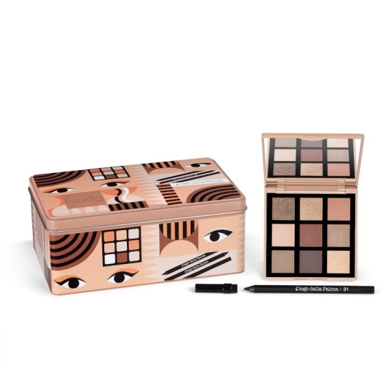 Diego Dalla Palma Nuda Warm Palette + Matita Occhi Eyes Kit