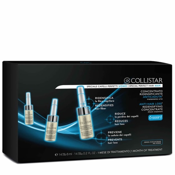 Collistar Linea Uomo Concentrato Ridensificante Anticaduta