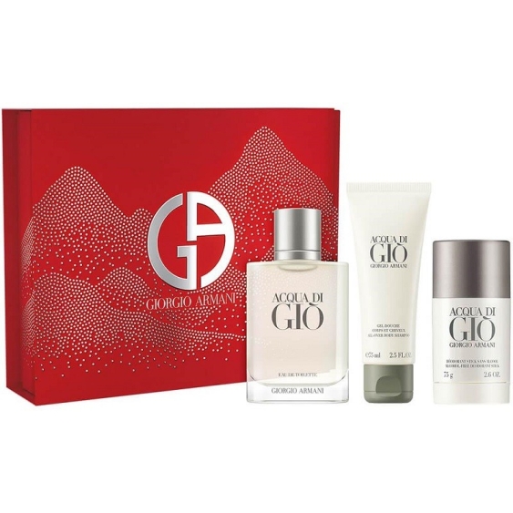Giorgio Armani Acqua di Giò Eau de Toilette 100 ml + Shower Gel + Deo Stick Cofanetto