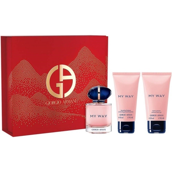 Giorgio Armani My Way Eau de Parfum 50 ml + Shower Gel + Body Lotion Cofanetto