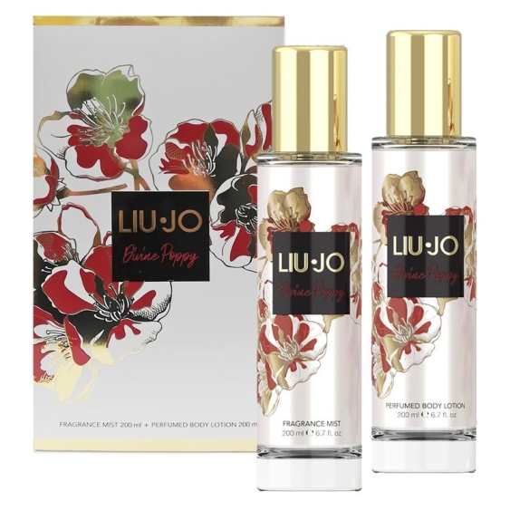 Liu Jo Divine Poppy Fragrance Mist 200 ml + Body Lotion Cofanetto