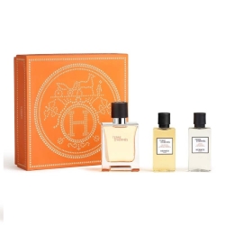 Hermès Terre D'Hermès Eau De Toilette 50 ml + After Shave + Shower Gel Cofanetto