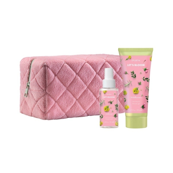 Pupa Let's Bloom - Gel Doccia + Acqua Profumata Wildflowers Cofanetto