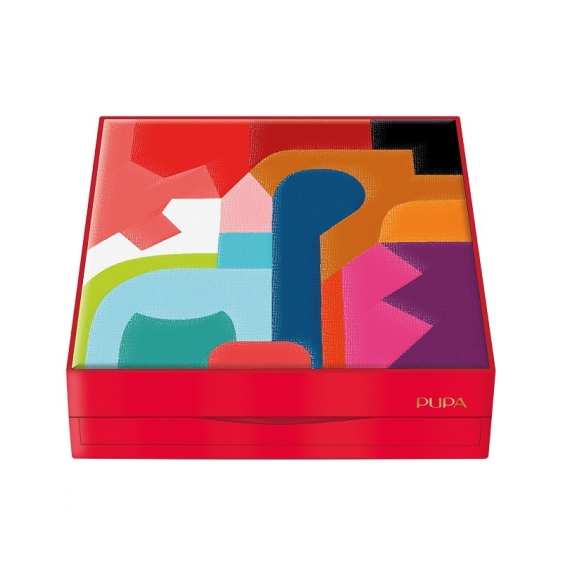 Pupa Pupart M Palette Makeup - 002 Red