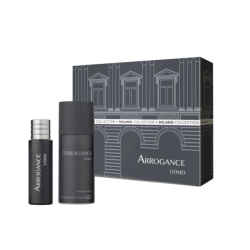 Arrogance Uomo Eau De Toilette 30 ml + Deo Spray Cofanetto