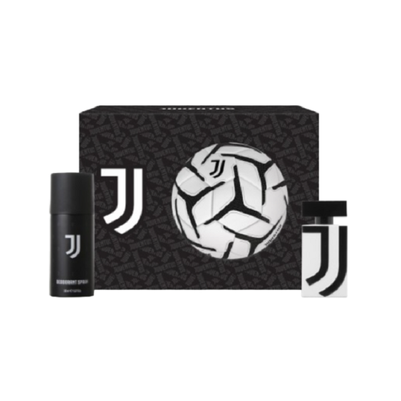 Juventus Eau De Toilette Uomo 50 ml + Deo Spray 150 ml + Pallone Cofanetto
