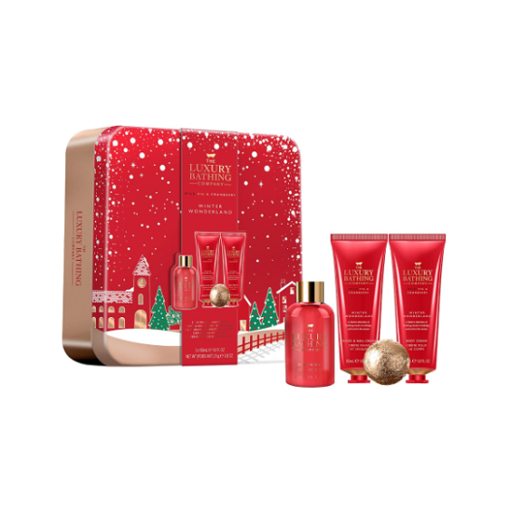 The Luxury Bathing Company Wild Fig & Cranberry Winter Wonderland Cofanetto