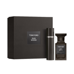 Tom Ford Oud Wood Eau De Parfum 50 ml + Travel Spray 10 ml Cofanetto