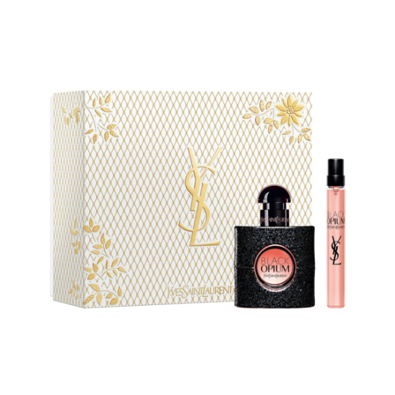 Yves Saint Laurent Black Opium Eau De Parfum 30 ml + Travel Size 10 ml Cofanetto