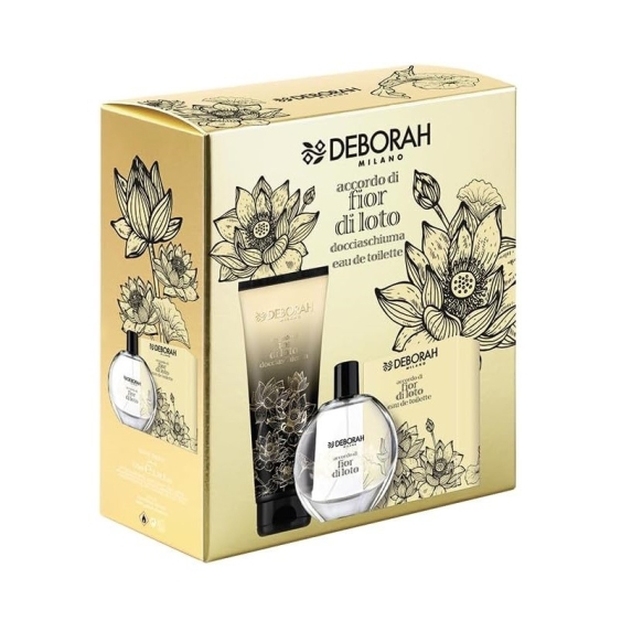 Deborah Accordo Di Fior Di Loto Eau De Toilette 100 ml + Docciaschiuma Cofanetto
