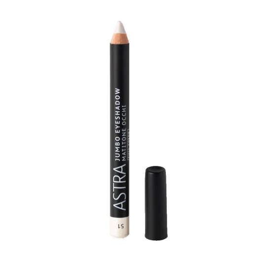 Astra Jumbo Eyeshadow Matitone Occhi - 51 White Pearl