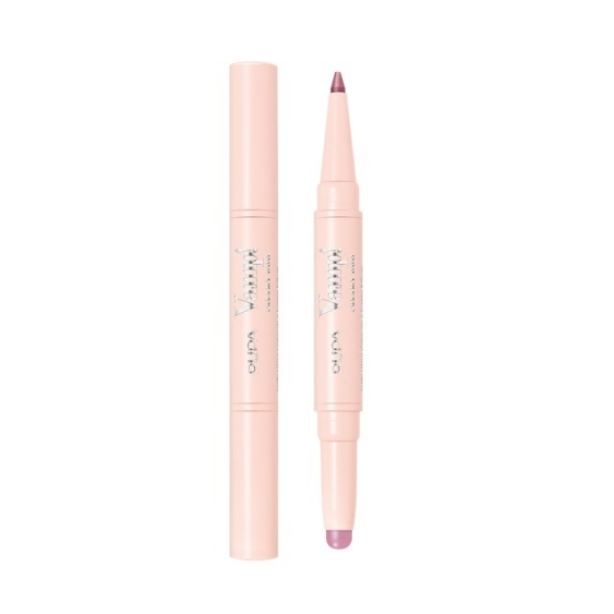 Pupa Vamp! Creamy Duo Matita Labbra Contouring & Rossetto Brillante 018 Mauve Rose