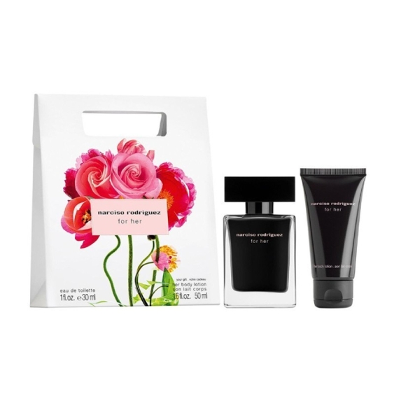Narciso Rodriguez For Her Eau De Toilette 30 ml + Body Lotion 50 ml Cofanetto
