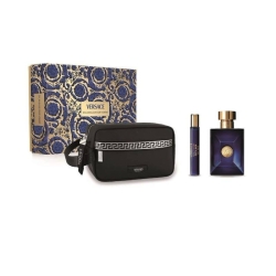 Versace Dylan Blue Eau De Toilette Pour Homme 100 ml + Travel Size 10 ml Cofanetto