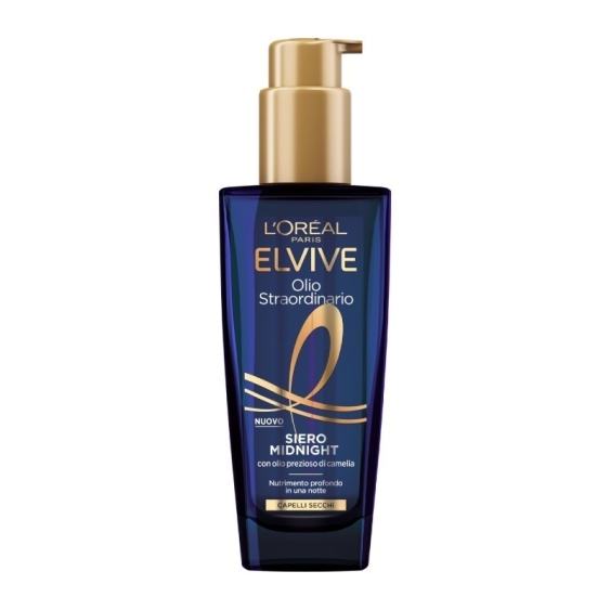 L'Oréal Paris Elvive Olio Straordinario Siero Midnight Per Capelli Secchi 100 ml