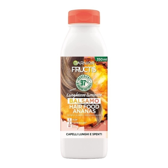Garnier Fructis Hair Food Ananas Balsamo Lunghezze Luminose 350 ml