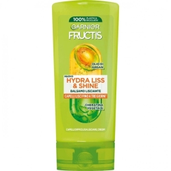 Garnier Fructis Hydra Liss & Shine Balsamo Lisciante Per Capelli Crespi 200 ml